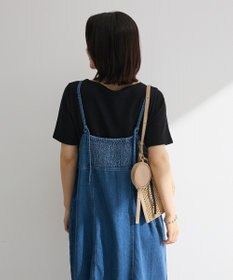 Green Parks ライトデニムキャミワンピース