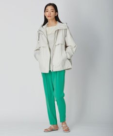 ICB 【洗える】テンセルコットンローン スクエアネックブラウス