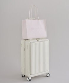 Maison de FLEUR ツイードキャリーオントートバッグ