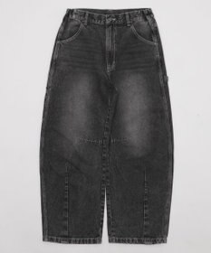 WEGO 【ユニセックス着用ITEM】イージーバレルレッグペインターパンツ