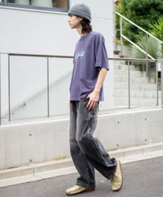 WEGO 【ユニセックス着用ITEM】イージーバレルレッグペインターパンツ