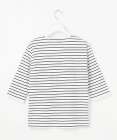 J.PRESS LADIES 【洗える】スムースジャージー ボーダー カットソー