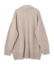 BEIGE， 【洗える】LEADER / フェイクレザーポケットオーバーサイズカーディガン