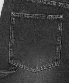 WEGO 【ユニセックス着用ITEM】イージーバレルレッグペインターパンツ