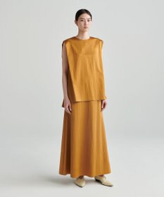 NAVE 【ReNAVE　洗える】グロスサテンブラウス