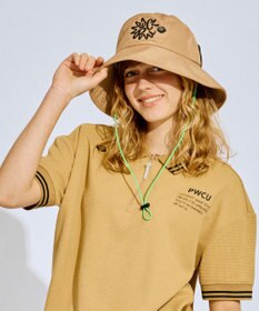 PW CIRCULUS レディス　カラーブロッキングプルオーバー WOMEN】カラーブロッキング プルオーバー ゴルフウェア