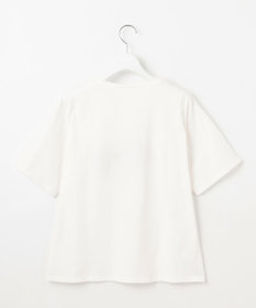 Feroux 【洗える】リボン刺繍 Tシャツ