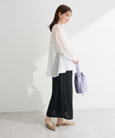 Green Parks フレアラインスキッパーブラウス