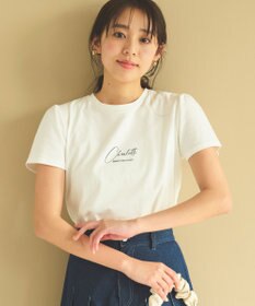 Feroux スクリプトプリント Tシャツ