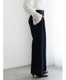 Te chichi 【セレモニーアイテム】2タックワイドパンツ（セットアップ可）