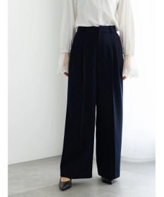 Te chichi 【セレモニーアイテム】2タックワイドパンツ（セットアップ可）