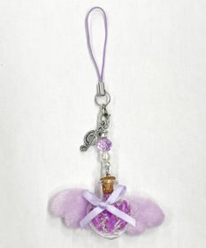 WEGO カラーリボンエンジェルキーホルダー