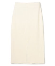 BEIGE， NADIA / 異素材ライン ストレッチニットスカート