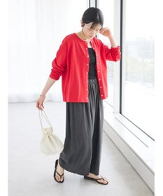 CRAFT STANDARD BOUTIQUE 【キナリノ別注】リネンレーヨンワイドパンツ