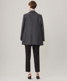 ICB シックツイードストライプ  テーラードジャケット