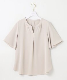 ANY SIS 【接触冷感・吸水速乾・UVカット】サラキレイ スキッパー ブラウス