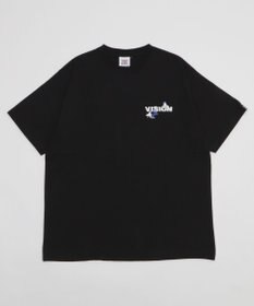 WEGO 【ユニセックス着用ITEM】別注VISIONボックスロゴゴーストスケーターT（SS）