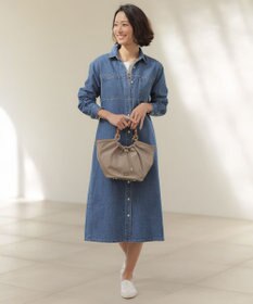 J.PRESS LADIES 【2way】ギャザーバンブー トート バッグ