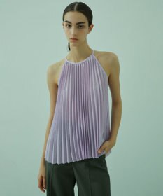 BEIGE， THISTLE / アメリカンスリーブブラウス