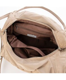 UNBILLION カシュカシュ cachecache / ナイロンキルティング2本手ホーボーバッグ