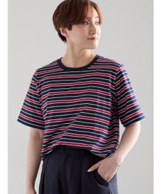 Te chichi マルチボーダーTシャツ