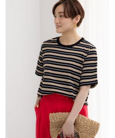 Te chichi マルチボーダーTシャツ