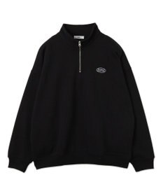 WEGO ワンポイントハーフジッププルオーバー