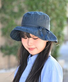 石田製帽 〈25SS新作〉グログランリボン ソフトハット