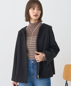 earth music&ecology 【フード取り外し可】2WAYフードコート