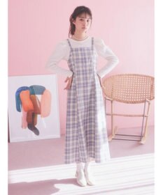 earth music&ecology ＣＨＥＣＫハイウエストフレアジャンスカ