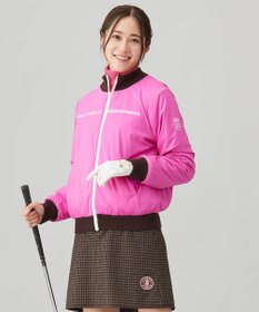 23区GOLF 【WOMEN】リバーシブルニットブルゾン