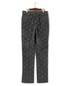 J.PRESS MEN エンブロイダリーストレッチコーデュロイパンツ