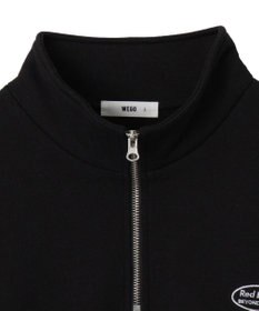 WEGO ワンポイントハーフジッププルオーバー