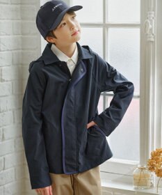 J.PRESS KIDS 【140-170cm】フード付きステンカラー ブルゾン