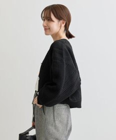 Green Parks ・ＥＬＥＮＣＡＲＥ　ＤＵＥ　ジャカードカーディガン