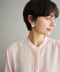 #Newans 【洗える】ダブルフリルヘムシアーシャツ