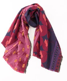 POLS コットン・キュプラ MIXTURE　フサスカーフ