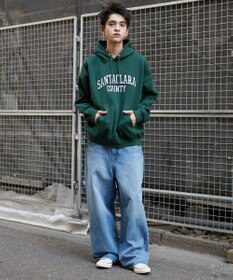 WEGO ワッペンロゴパーカー