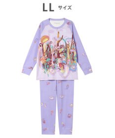 tsumori chisato SLEEP ツモリチサト パジャマ 綿100%(本体) スムース素材 長袖 長ズボン レディース UDX590 /ワコール