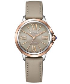 CITIZEN 【上品さと高級感のあるサステナブルウオッチ】電池交換不要 光発電エコ・ドライブ ROUND Collection