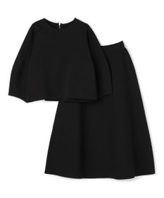 UNFILO BEAUTY FORM KNIT フレアスカート セットアップ