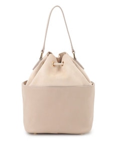 23区 スエード コンビ ドロスト バッグ