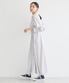 earth music&ecology ドロストシャツワンピース