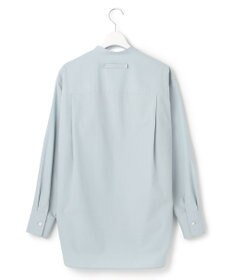 23区 【23区 | 5525gallery】コットンタイプライター バンドカラー シャツ