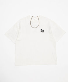 WEGO 【ユニセックス着用ITEM/MLサイズ展開】アクセ付きストレートライングラフィックT（SS）