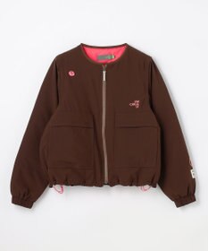 PW CIRCULUS 【撥水加工 / ストレッチ】【WOMEN】デタッチャブルキルティング中綿ブルゾン ゴルフウェア レディース