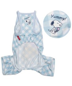 PET PARADISE スヌーピー ポケットクール ロンパース 《アイス柄》 小型犬