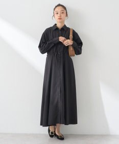 earth music&ecology ドロストシャツワンピース