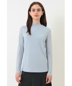 DAKS コットン天竺スタンドカラーカットソー