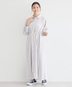 earth music&ecology ドロストシャツワンピース